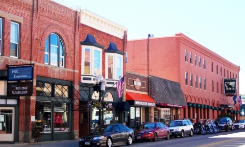 Downtown Red Lodge Montana