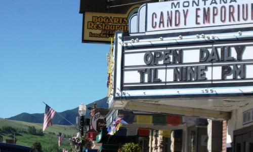 Downtown Red Lodge Montana