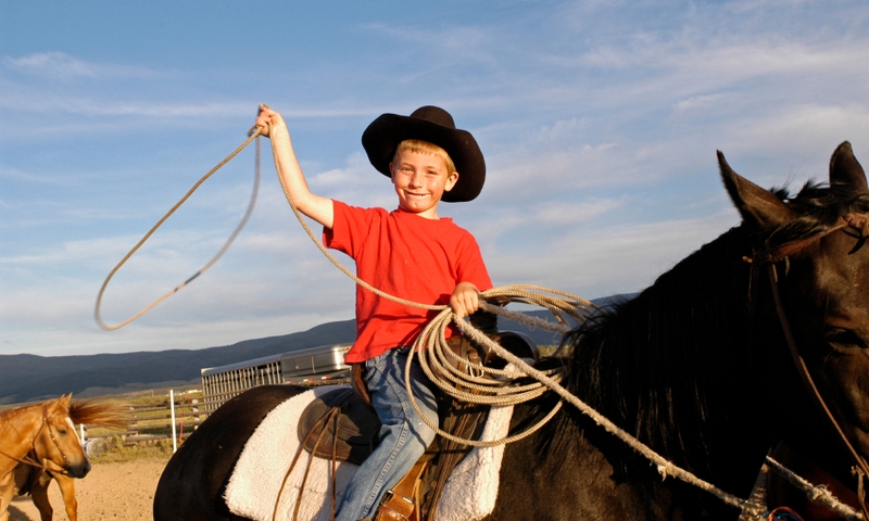Kids Horseback Riding Montana