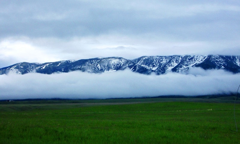 Scenic Drive through Stillwater Valley in Montana