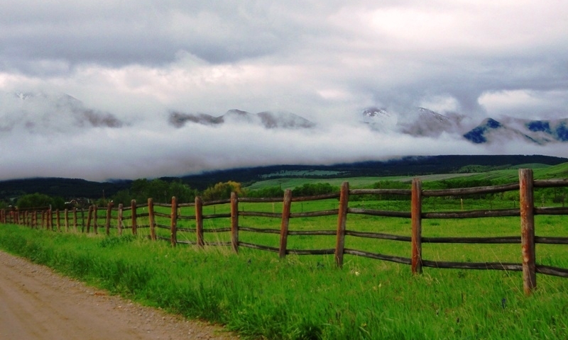 Scenic Drive through Stillwater Valley in Montana