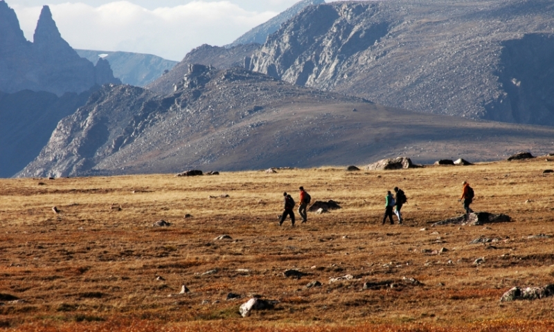 Beartooth Mountains Hiking Montana