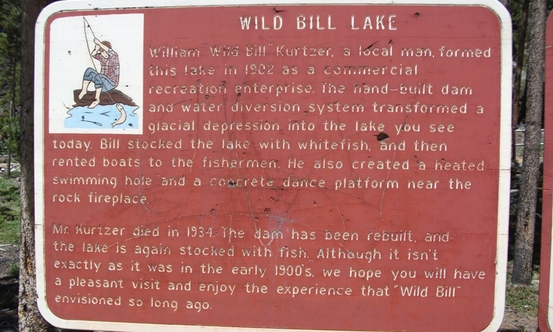 Story of Wild Bill Lake